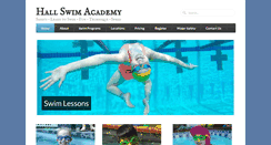 Desktop Screenshot of hallswimacademy.com